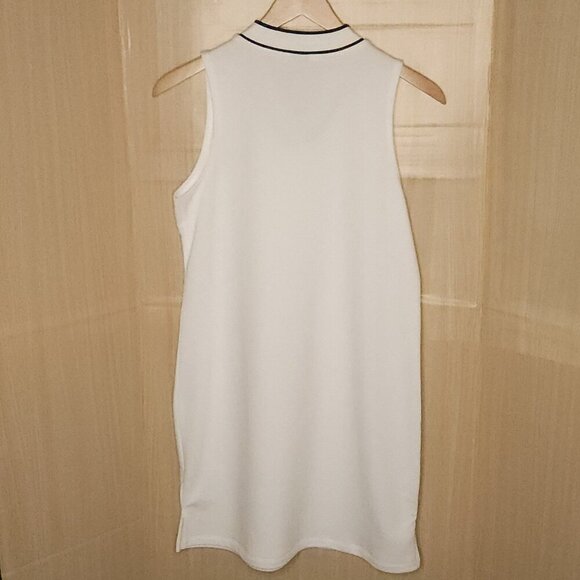 Puma New White Sleeveless Activewear Dress Large - Picture 2 of 7